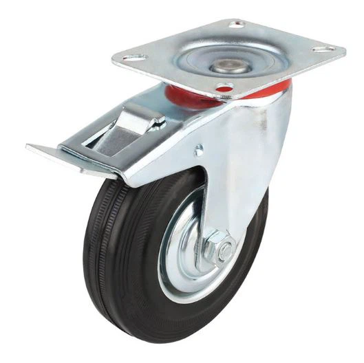 Roulettes pour conteneurs à déchets avec frein