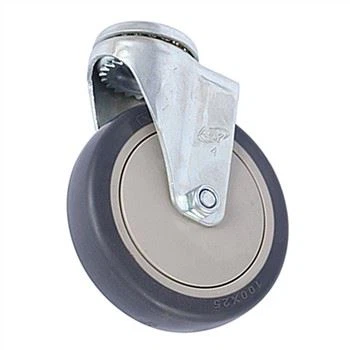 Roulettes pour les bancs en acier inoxydable