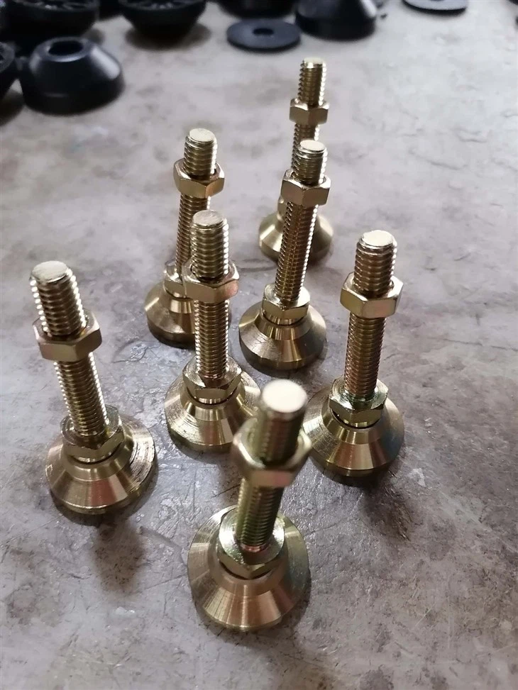 M12 threaded leveling feet