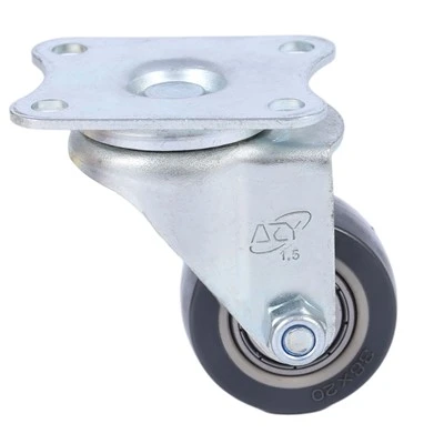 Petites roulettes pivotantes en PU